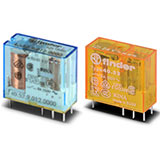 Finder серии 40 Промежуточные реле с перекидными контактами