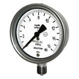 Манометры коррозионностойкие. Манометры, вакуумметры, мановакуумметры МП3А-Кс / МП4А- Кс, ВП3А-Кс / ВП4А-Кс, МВП3А-Кс / МВП4А-Кс