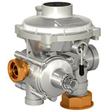 Бытовые регуляторы давления серии РС комбинированные со встроенными ПСК и ПЗК