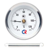 Тип БТ, серия 010 Термометры биметаллические специальные (с пружиной)