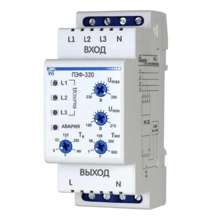 ПЭФ-320 Электронный переключатель фаз