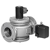 Клапаны ВН электромагнитные  двухпозиционные с электроприводом регулятора расхода