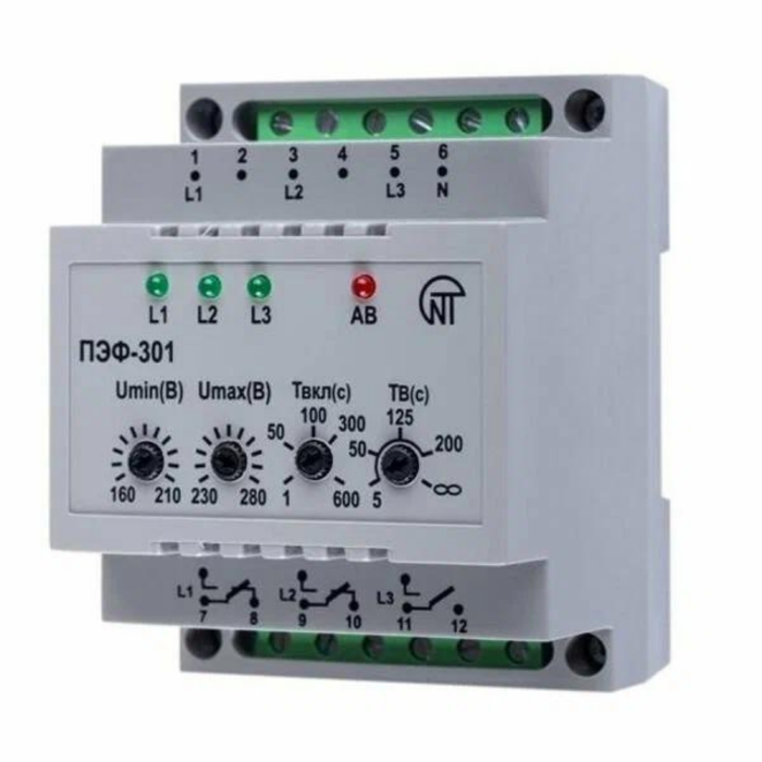 ПЭФ-301 Электронный переключатель фаз