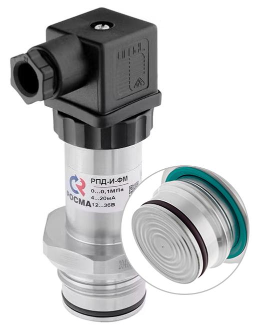 РПД-И-ФМ, модель с11  Датчики давления с фронтальной мембраной