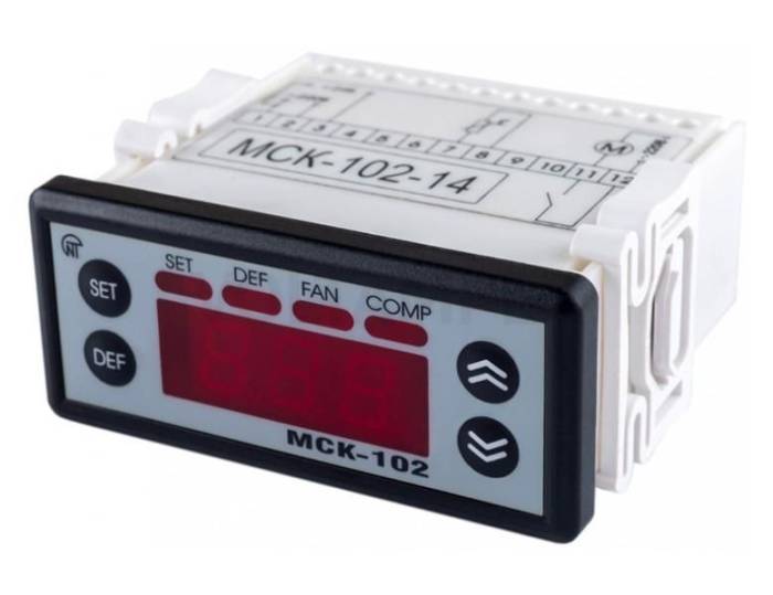 Контроллер управления температурными приборами МСК-102-14