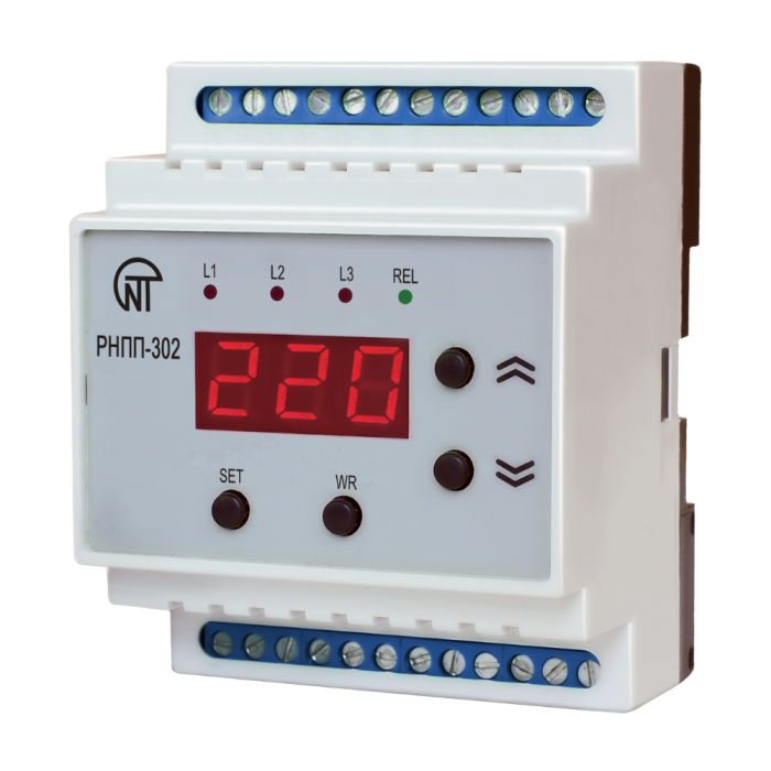 РНПП-302 Трехфазное реле напряжения и контроля фаз