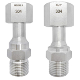 Фитинги резьбовые с накидной гайкой