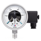 Манометры коррозионностойкие виброустойчивые с электроконтактной приставкой Тип ТМ (ТВ, ТМВ), серия 21