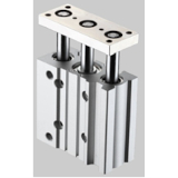 SGM Пневматические цилиндры с двумя направляющими