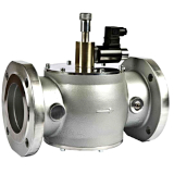 КМГ Клапаны газовые с ручным взводом фланцевого исполнения DN 40 — DN 100 (алюминиевый корпус)