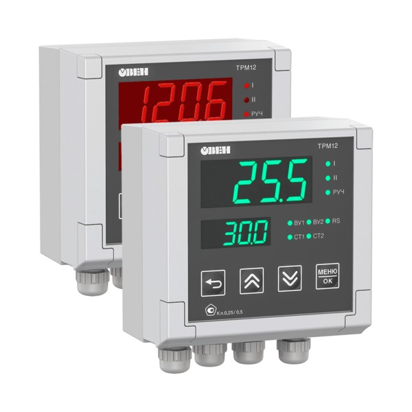 ТРМ12 ПИД-регулятор для задвижек с RS-485