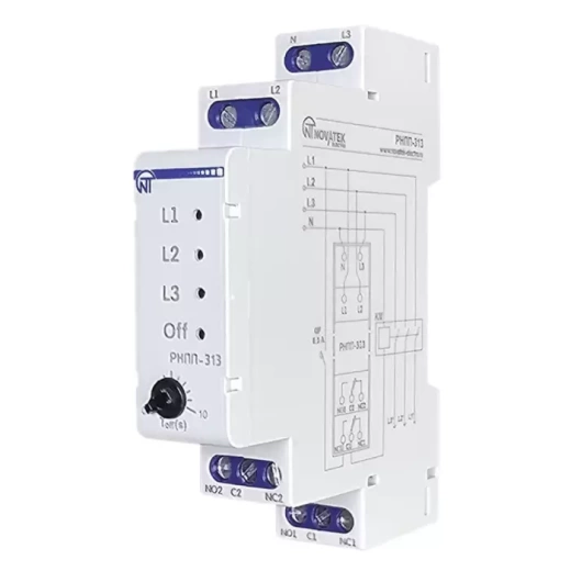 РНПП-313 Реле напряжения, перекоса и последовательности фаз