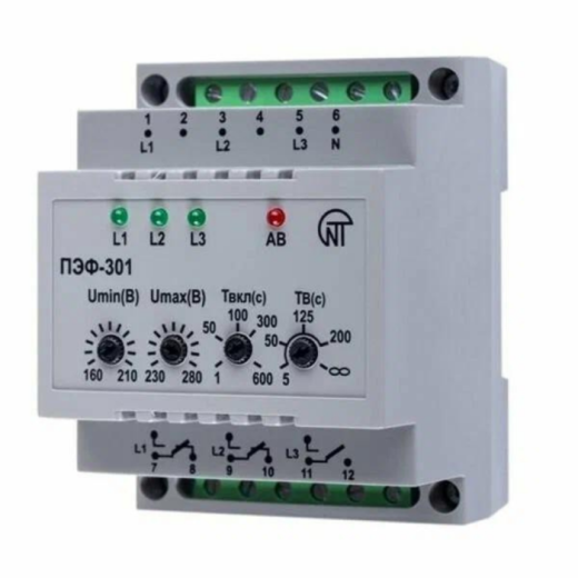 ПЭФ-301 Электронный переключатель фаз